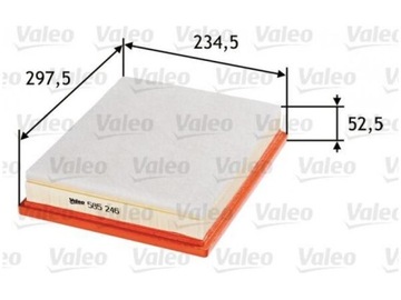 FILTR VZDUCHU CADILLAC BLS 1.9