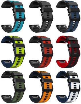 ЧЕРНО-КРАСНЫЙ ремешок Garmin Fenix ​​7X PRO