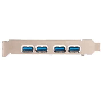 АДАПТЕР ЭКСПАНСИИ PCI PCIe 4 порта USB 3.0