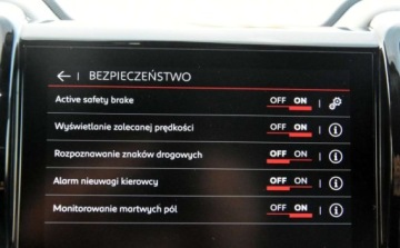 Citroen C5 Aircross SUV 1.6 PureTech 181KM 2020 Citroen C5 Aircross SKORA Alusy LED Navi. grzane Fotele BLIS linne assist, zdjęcie 29