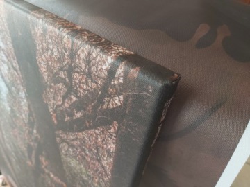 Картина на холсте - Виниловый проигрыватель, множество узоров.