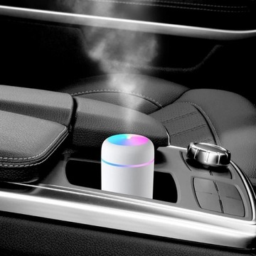 DYFUZOR ELEKTRYCZNY NAWILŻACZ POWIETRZA ZAPACHOWY LED AROMATERAPIA LAMPKA