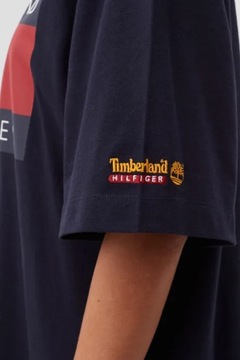 Sukienka damska midi T-Shirt TOMMY HILFIGER X TIMBERLAND granatowa r. M