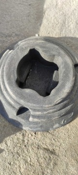 Słupek parkingowy odblask uchylny blokujący 80cm