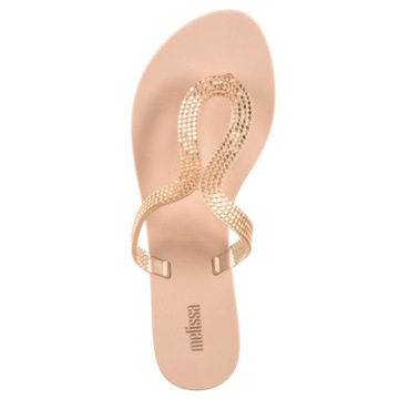 Buty Klapki Japonki Melissa Harmonic Lana AD 33987 Pink/Bronze Różowe