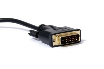 Кабель-переходник DVI на VGA DSUB Akyga 15 см для монитора проектора