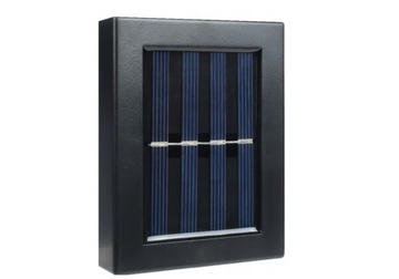SOLARNY KINKIET NA ELEWACJĘ BUDYNKU DOMU GARAŻU