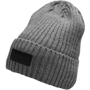 4F Czapka Zimowa Męska Beanie Ciepła