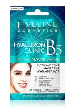 Eveline Hyaluron Expert Ultra Nawilżenie Maseczka