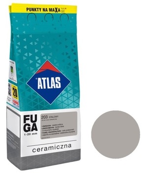 ATLAS Керамическая затирка 203 сталь 2кг