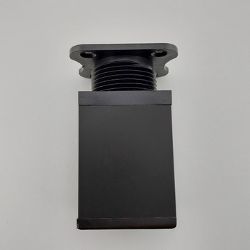 4x МЕБЕЛЬНЫЕ НОЖКИ РЕГУЛИРУЕМЫЕ МЕБЕЛЬНЫЕ НОЖКИ 40x40 H-60mm МАТОВЫЙ ЧЕРНЫЙ