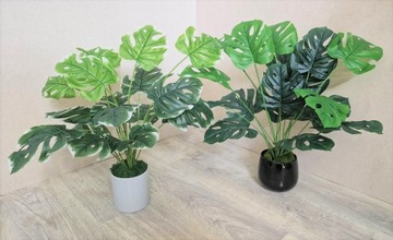 ИСКУССТВЕННЫЕ ЦВЕТЫ ЛИСТЬЯ МОНСТЕРА БУКЕТ МОНСТЕРА