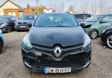 Renault Clio IV Grandtour Facelifting 1.5 Energy dCi 90KM 2017 Renault Clio 112017r, Salon Polska. 1.5 DCI. Lekko uszkodzony przod. Jezdz, zdjęcie 15