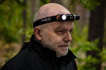 USB аккумуляторный налобный фонарь 800лм NEO 99-026