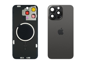 iPhone 15 Pro Max Szybka Tył Klapka Baterii Black Titanium