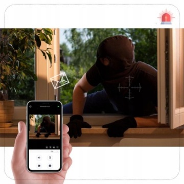 ДОМАШНЯЯ КАМЕРА БЕЗОПАСНОСТИ WiFi 1080p ЛАМПА