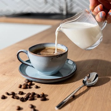 Молочник Altom Design прозрачный стеклянный, 200 мл