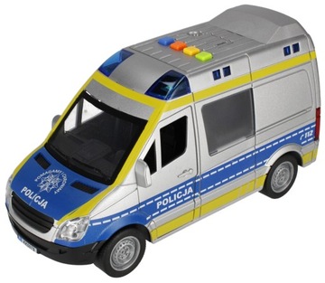 AUTO plast, POLICJA, św/dźw, kart. euz