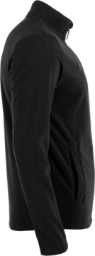 4F ФЛИСОВАЯ ТОЛСТОВКА, ЛЕГКАЯ ТЕПЛАЯ, ЧЕРНАЯ PLM001B, XXL