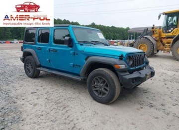 Jeep Wrangler IV 2024 Jeep Wrangler 4-Door Sport S 2024 3.6l 3.6 Benzyna 285KM