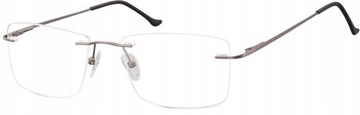 BEZRAMKOWE Okulary OPRAWKI Okularowe Unisex PATENTKI DAMSKIE MĘSKIE