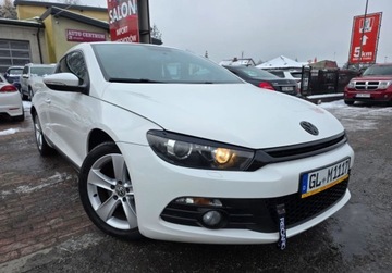 Volkswagen Scirocco III Coupe 1.4 TSI 160KM 2009 Volkswagen Scirocco Benzynkaserwis100Bezwypadkowy prosto z Niemiec 1.4