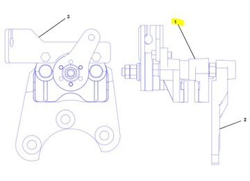 ТОРМОЗНЫЕ КОЛОДКИ MANITOU MLT MT CVA