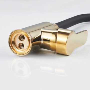 BATERIA KUCHENNA NABLATOWA DAX GIĘTKA CZARNA WYLEWKA PODSTAWA ZŁOTA