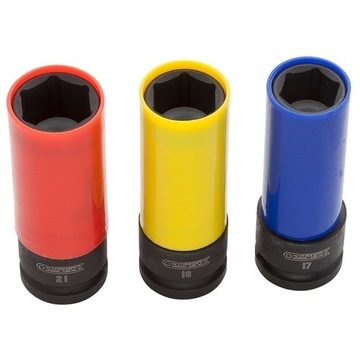 ZESTAW NASADEK DŁUGICH 1/2''DO FELG ALU. 3CZ FACOM