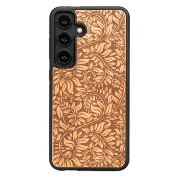 Dřevěné Pouzdro Bewood pro Samsung Galaxy S24 Jabloňové Listy