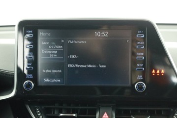 Toyota C-HR I Crossover Facelifting 2.0 Hybrid Dynamic Force 184KM 2021 Toyota C-HR 2.0 Hybrid, Salon Polska, zdjęcie 9