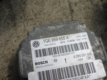 DESKA ULOŽENÍ PÁSY SENSOR VW EOS SCIROCCO PĚKNÝ