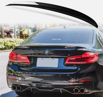 SPOILER SPOJLER LOTKA MP STYLE BMW G30 CZARNY POŁYSK