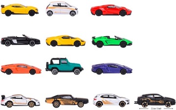ПОДАРОЧНЫЙ НАБОР МЕТАЛЛИЧЕСКОГО СПОРТИВНОГО АВТОМОБИЛЯ 13 МАШИН