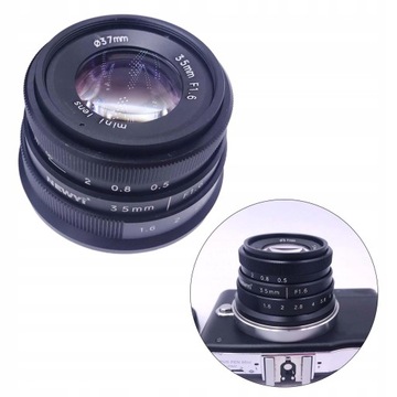 Объектив 35 мм F/1,6 APSC для камеры Micro 4/3