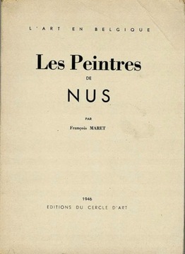 Les peintres de nus par François Maret akt Belgia