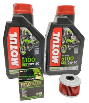 HONDA SHADOW VARADERO 125 XL olej MOTUL 2L + filtr