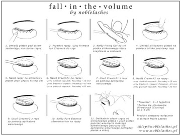 Набор для лифтинга ресниц NOBLE LASHES LIFT