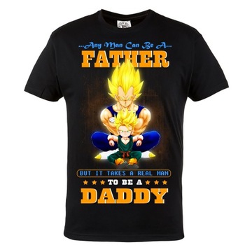 KOSZULKA NA DZIEŃ OJCA DZIEŃ TATY DRAGON BALL