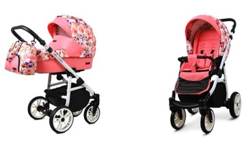 Wózek dziecięcy głęboki spacerowy BabyLux COLORLUX