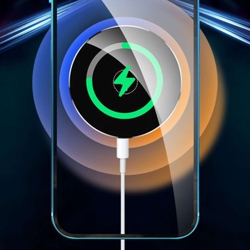 АВТОМОБИЛЬНЫЙ ДЕРЖАТЕЛЬ MAG SAFE ИНДУКТИВНОЕ ЗАРЯДНОЕ УСТРОЙСТВО 15 ВТ ДЛЯ IPHONE 12 13 14 15