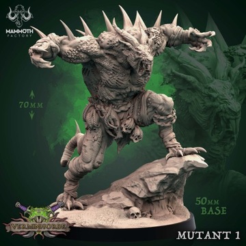 Mutant 1 - Skaven - Mammoth Factory - Druk 3D
