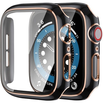 КОРПУС 2в1 + СТЕКЛО ДЛЯ APPLE WATCH 4/5/6/7/8/9/SE 40/41/44/45ММ ЦВЕТА