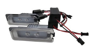 LED Tablicy Rejestracyjnej VW PASSAT B6 B7 CC GOLF IV V VI VII POLO IV V