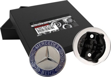 Emblemat logo MERCEDES klasyk 57mm maska JAKOŚĆ OE