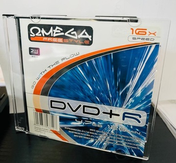 Płyta DVD Omega DVD+R 4,7 GB 1 szt. w pudełku slim