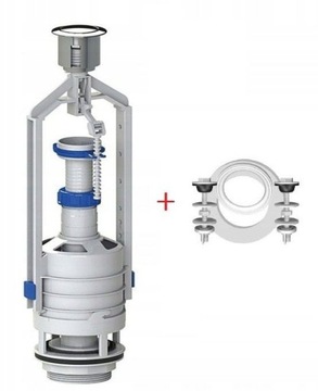 ZAWÓR SPUSTOWY DO SPŁUCZKI+ZESTAW NAPRAWCZY KKPOL