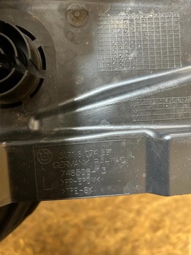 КРЫШКА КОЛЕСНОЙ АРКИ ТРЕУГОЛЬНИК ЛЕВАЯ ПЕРЕДНЯЯ BMW 3 G20 G21 8074891 OE