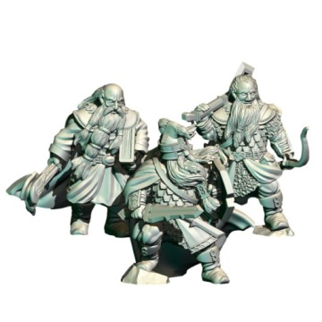 Rangers with Two-Handed Axes - x3 Figurki LOTR