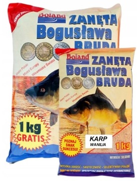 Zanęta KARP WANILIA 3kg POPULARNA Boland Bruda ZA-PO304
